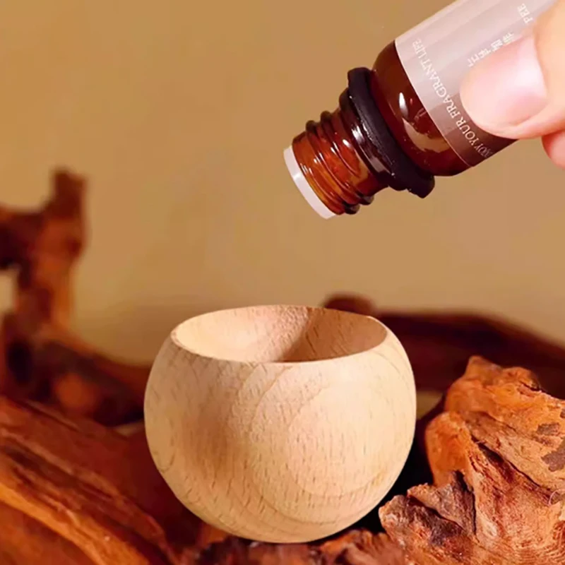 Eco-Friendly Wooden Aromatherapy Diffuser for Home - Refreshing Fragrance and Sleep Aid