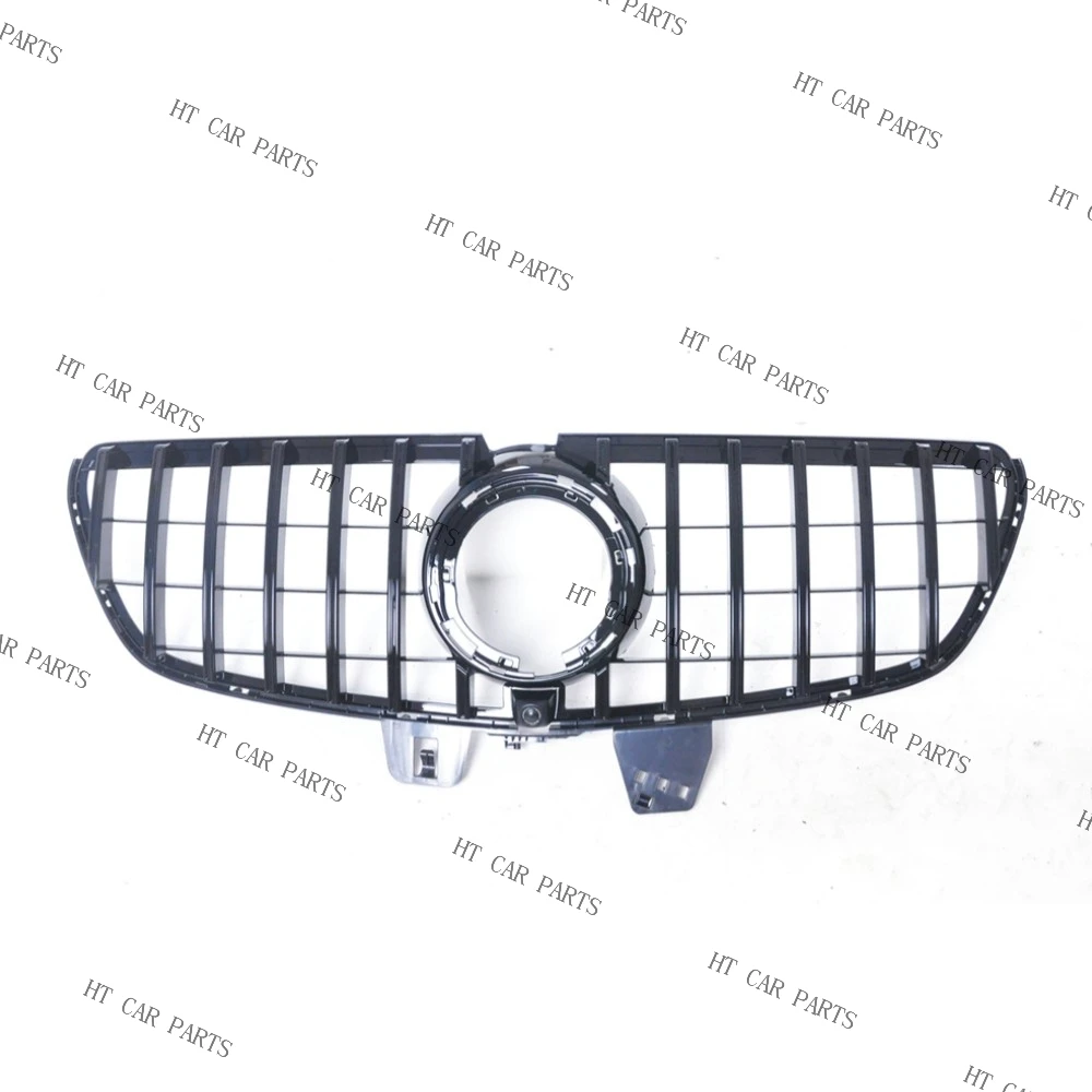 

For Mercedes Benz V Class W447 V260 2019-2020 1 Piece Black GT Style Front Bumper Grille Mesh Grill