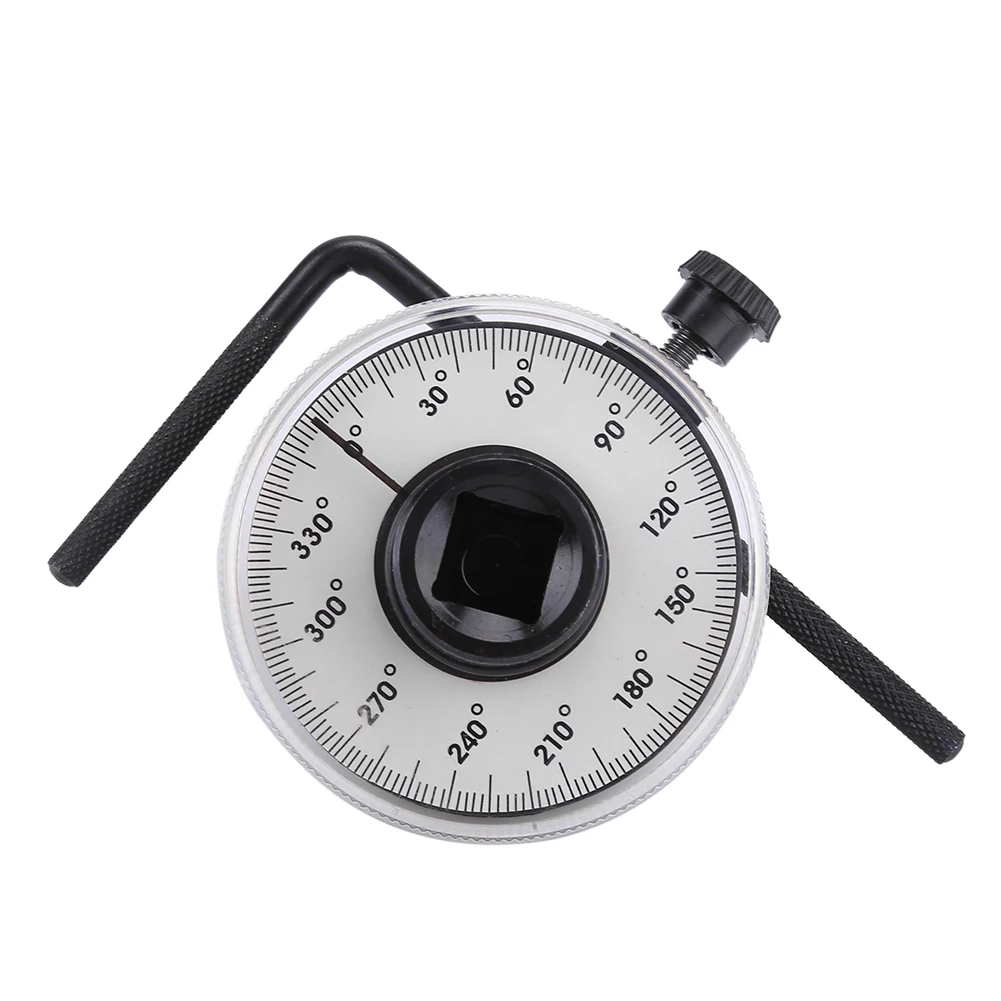 

1/2 Inch Drive Torque Angle Gauge 360 Degree Angle Rotation Measurer Hand Tool Wrench Measuring Automotive Meter Tool