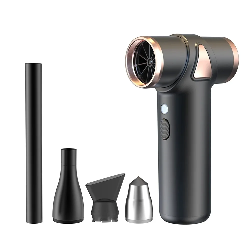 New Wireless Hair Dryer Multifunctional Outdoor Portable Charging High Speed Hair Dryer Barbecue Carbon Blowing Dust Removal