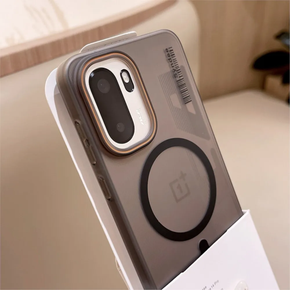 Matte Clear Case with MagSafe Wireless Charging Compatibility