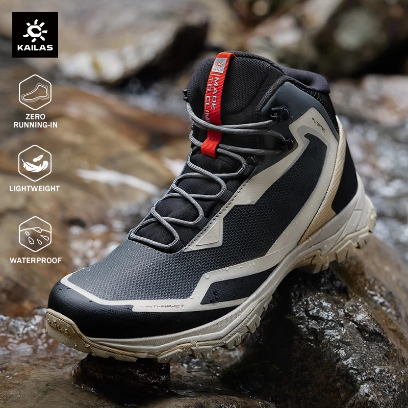 KAILAS SKY LINE FLT 2 / HORIZON Trekking Shoes Men Waterproof Anti-slip Grip Sport Sneaker Hiking Shoes Outdoor Boots KS2312116