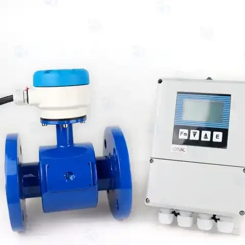 

Compact Split Type Conductive Liquid-Electromagnetic Flowmeter Rubber F46 Magnetic Flowmeter for Sewage Treatment