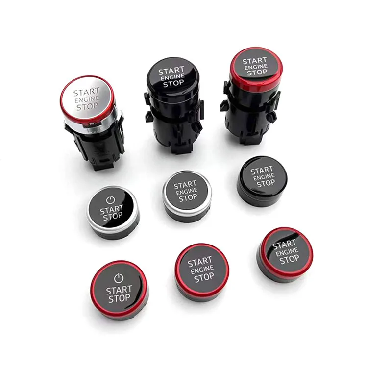 8W1905217F One Key Start Ignition Switch Button Car Accessories