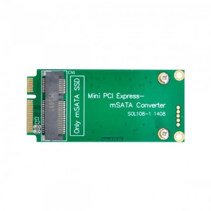 MSATA SSD TO SATA Mini PCIe SSD Adapter Card For Asus EPCS101 900A 9#km - View #9