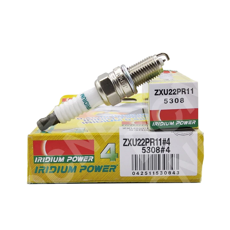 

4 шт. ZXU22PR11 5308 Иридиевые свечи зажигания свечи для Toyota Passo зето ББ Раш 90048-51188 стандартный двигатель автомобиля
