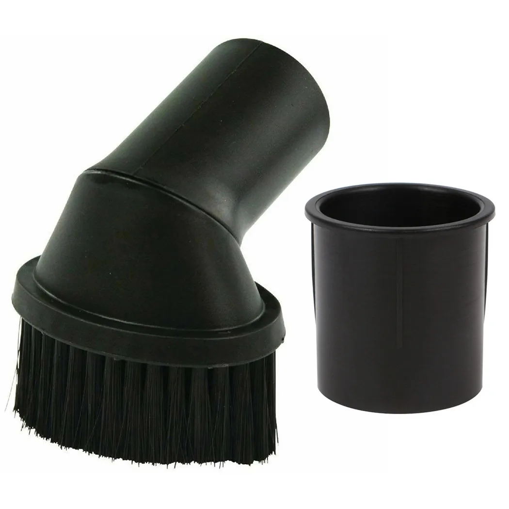 Round Brush 32-35MM Hose Adapter For Karcher Vacuum Cleaners Inner Diameter Vacuum Cleaner Accessories inner diameter 35mm crevice nozzle flat mouth sofa vacuum cleaner brush nozzle cleaner sweeper accessories nozzle brush adapter