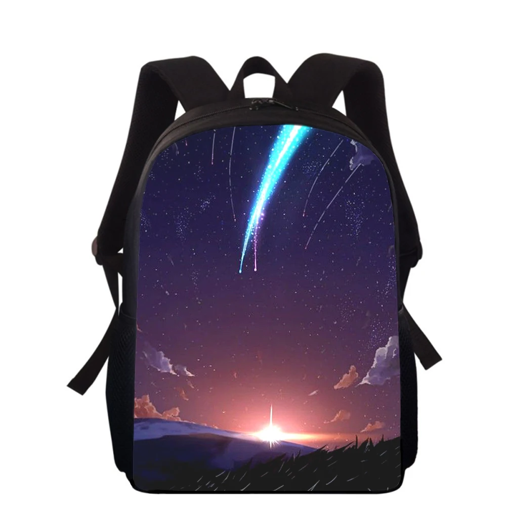 your name anime 15” 3D Print Kids Backpack Primary School Bags for Boys Girls Back Pack Students School Book Bags
