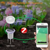 Tuya Smart Zigbee Soil Sensor Solar Moisture Planting Temperature and Humidity Meter IP66 Wireless Soil Tester turf Gardening - Image 4