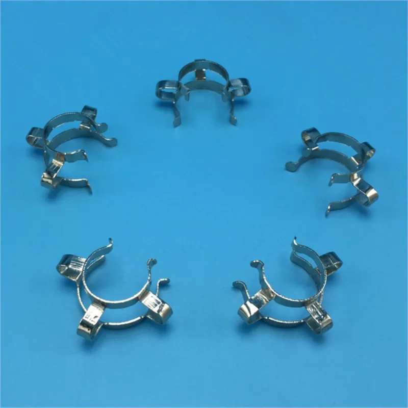 

24#,Stainless Steel Clip,Keck Clamp,For 24/29,24/40 Glass Ground Joint,5Pcs/Lot