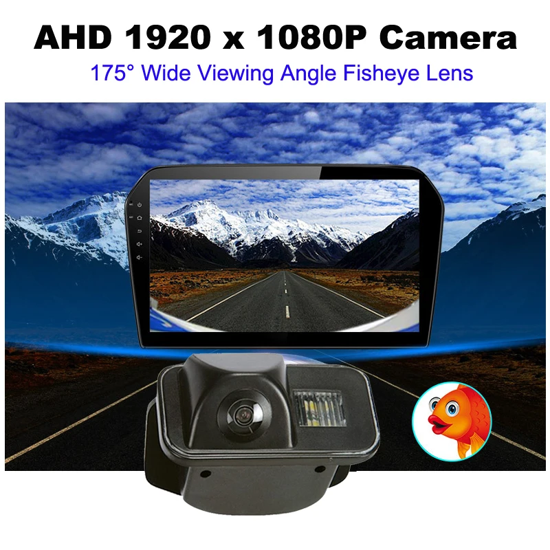 Telecamera di Retromarcia AHD 1080P per Toyota Corolla 2007-2010 Avensis T25 T27 Auris Sedan, Videocamera Posteriore per Auto - Image 3