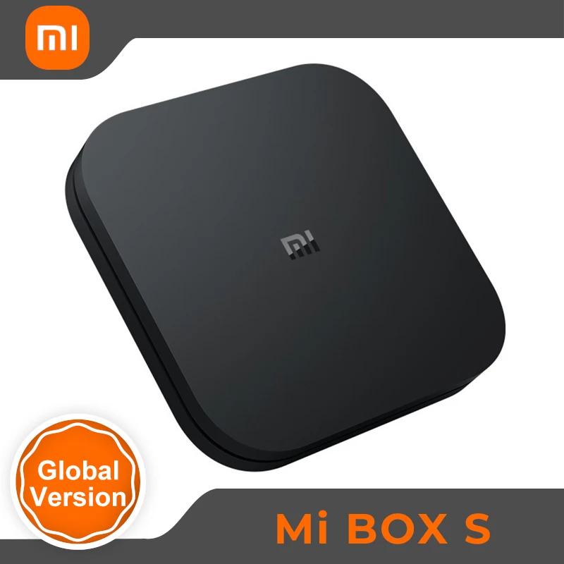 ТВ-приставка Xiaomi TV Box S 4K Android 9 0 HDR 2G 8G Wi-Fi глобальная версия оригинальный Mi |