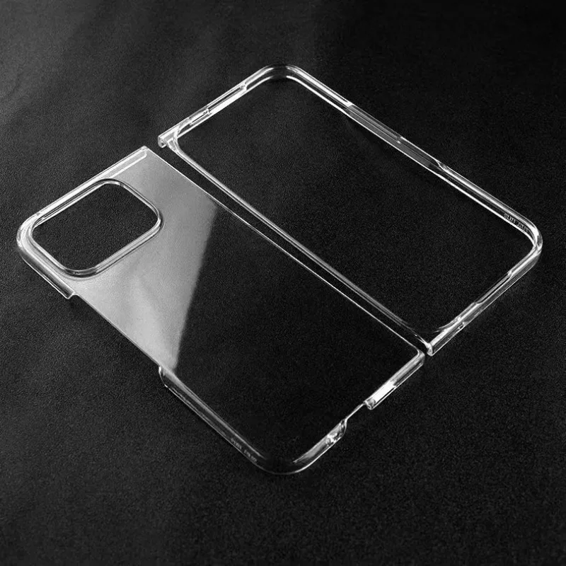 Sleek Clear Hard Case - Ultra Thin & Shockproof Back Cover