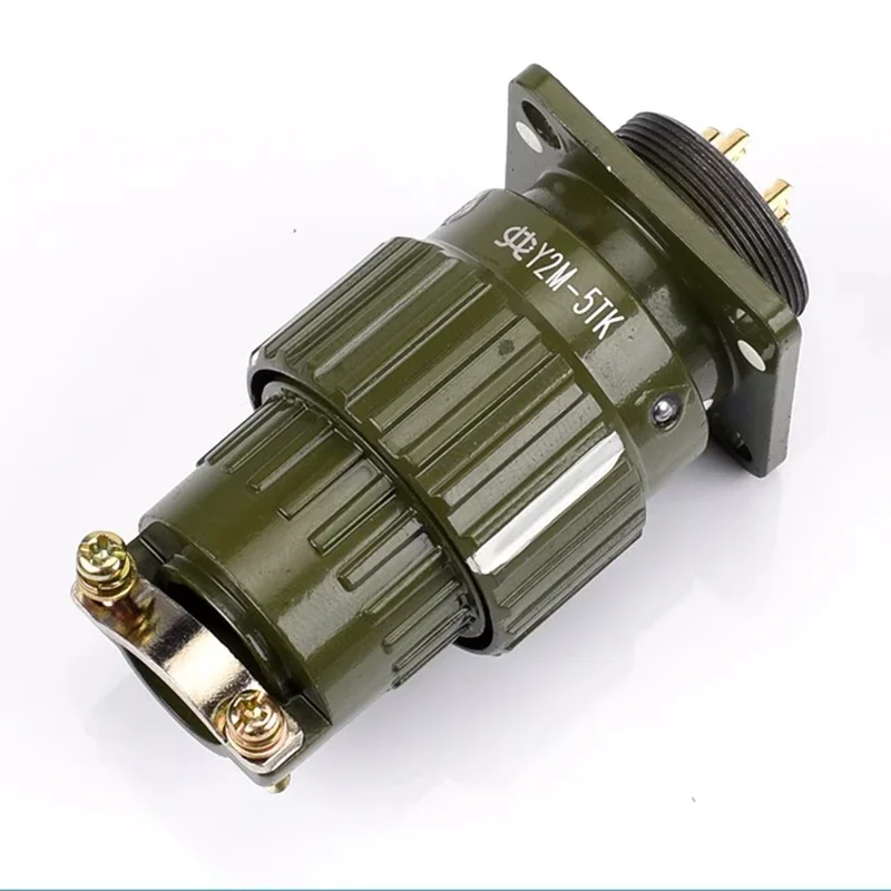 Y2M Connector 2/3/4/5/7/10/14/16 Pin YP21 21mm Aviation Plug Aviation Socket Male Female Cable Joint Connector