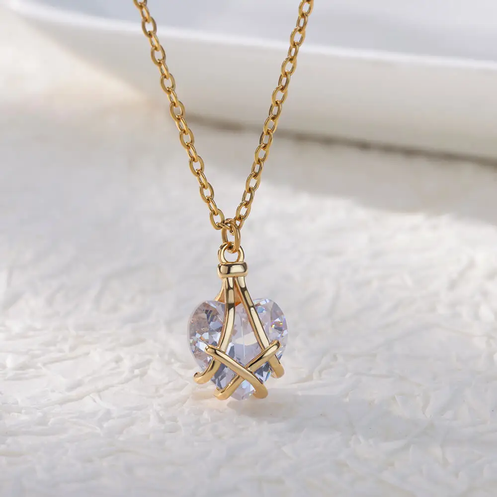 Barbie Diamond Castle Heart Necklace | Barbie Movie Heart Necklace -  Necklace Heart - Aliexpress