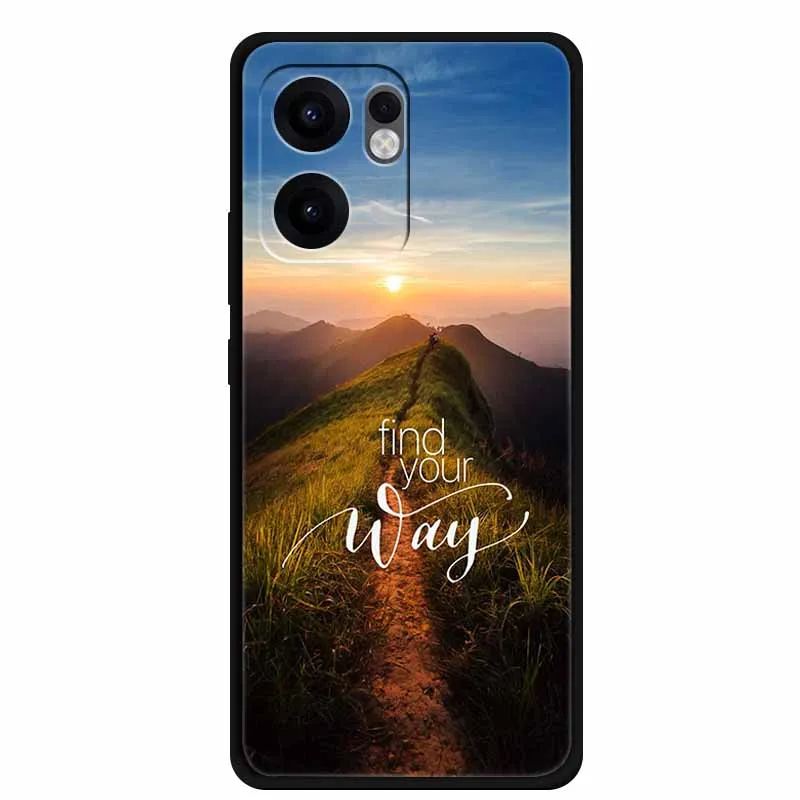 Black TPU Silicone Soft Back Case with Animal Design - Protective Cover