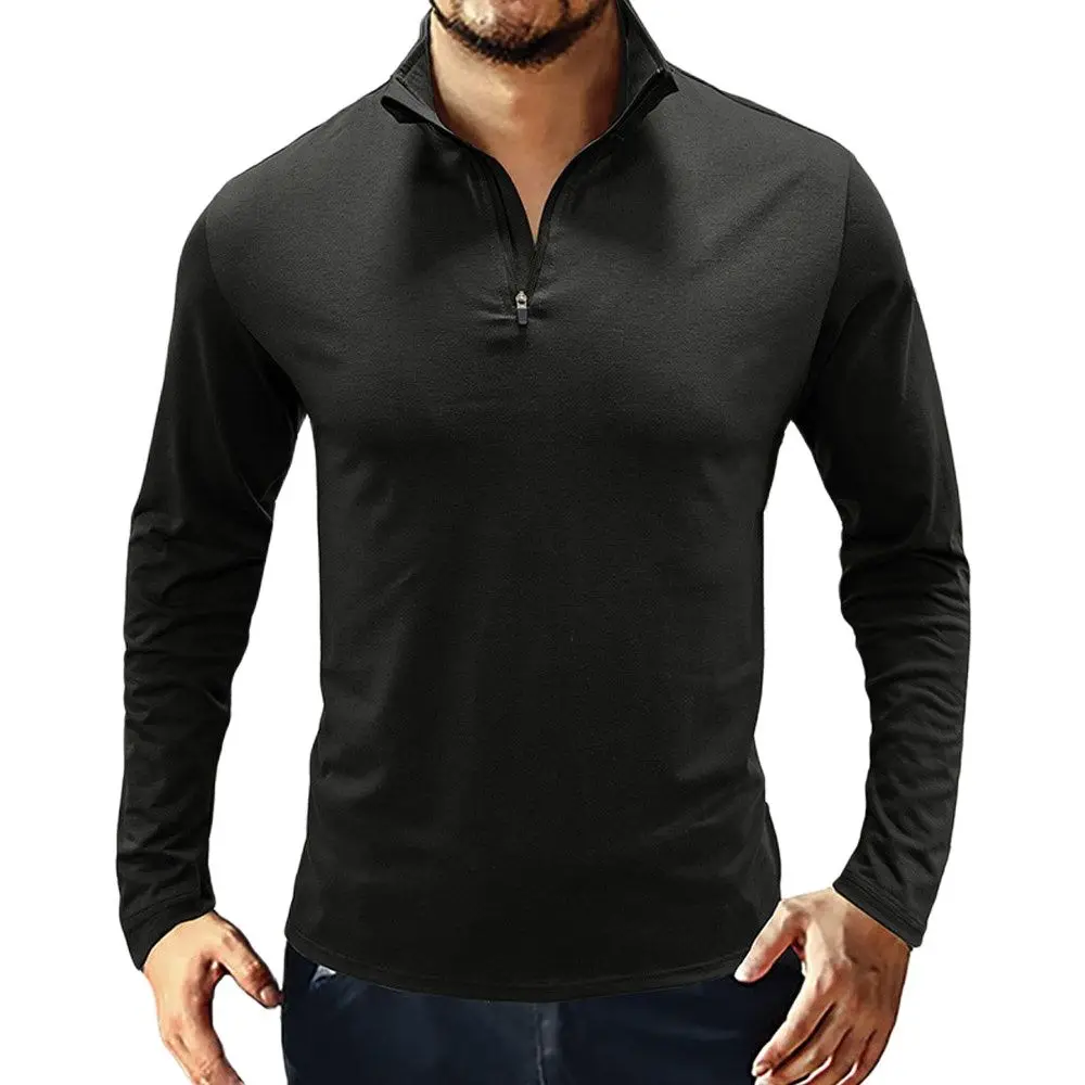 

Ladiguard Polo Shirts Clothing 2023 European Fashion Zipper Tops Men Long Sleeves Casual Basic Shirt oversized Homme Pullovers