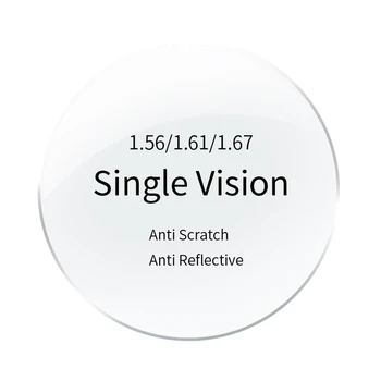 Visionect 1.56 1.61 1.67 Occhiali ottici con prescrizione a visione singola Lenti antiriflesso per miopia o lettura presbiopia