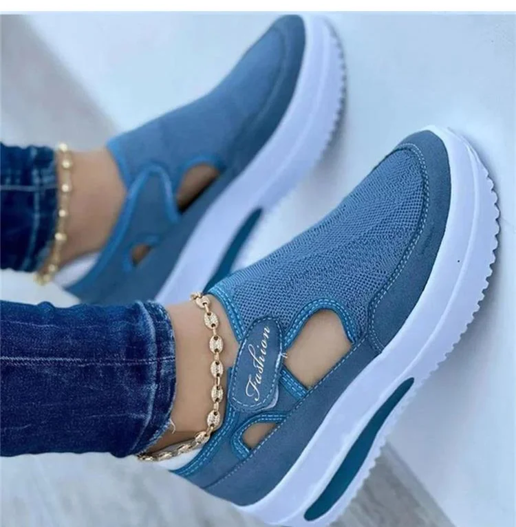 Vulcanized Sneakers Girls Trend Platform Footwear Heels Chunky Platform Sneakers Light-weight Girls Informal Footwear Tenis Feminino 8 S9f094f4f241a47c39baf9e8b44c51b97r