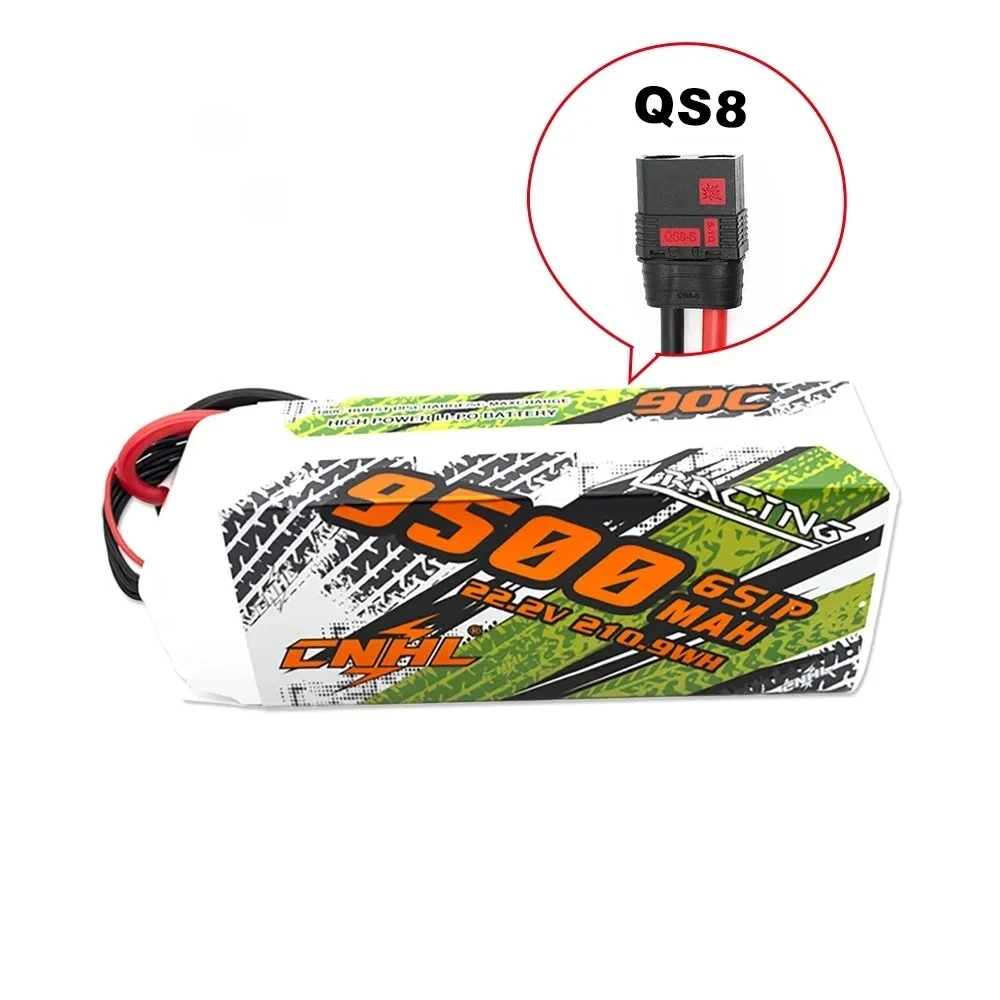 Batterie Drone 6S LiPo 5200-9500mAh 90C EC5/XT90/QS8