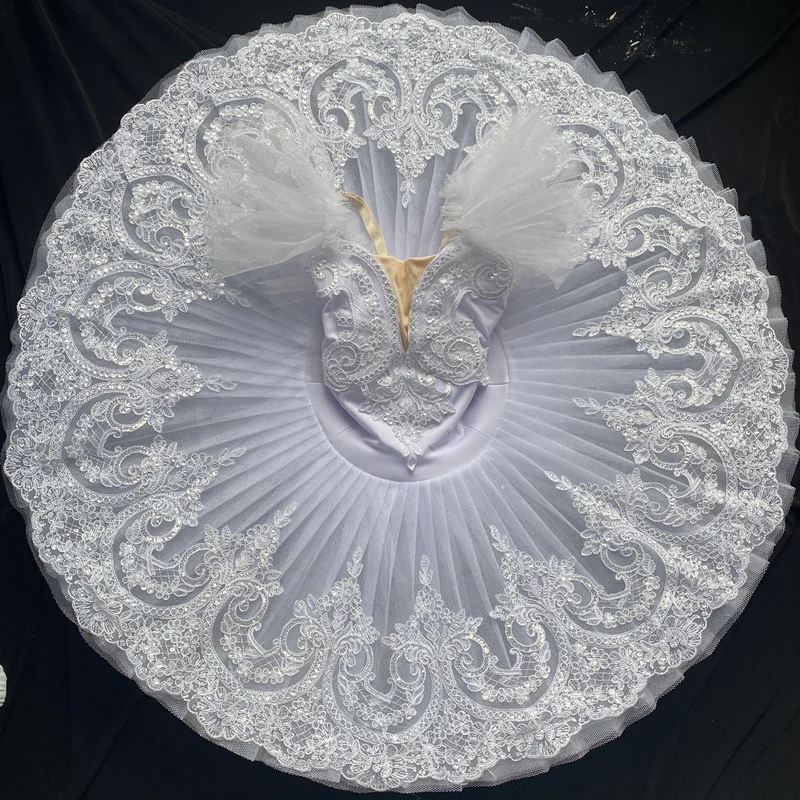 Professional Ballet Tutu Child Kids Girls Adults Pancake Tutu Giselle Paquita Ballet Costume Women Ballerina Party Dress Girls Tutu Skirt