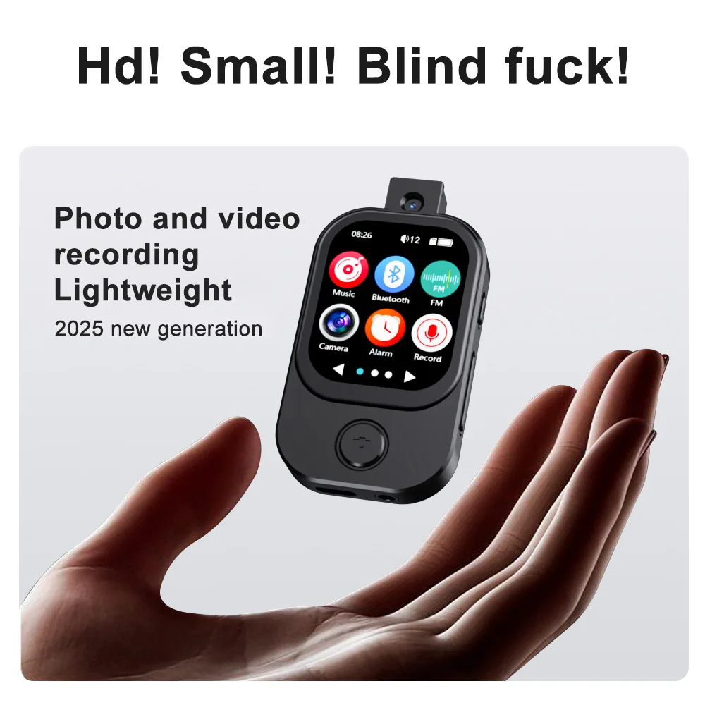 MP3/ MP4 Music Player, Supports Photo Taking & Video Recording, Bluetooth Connec