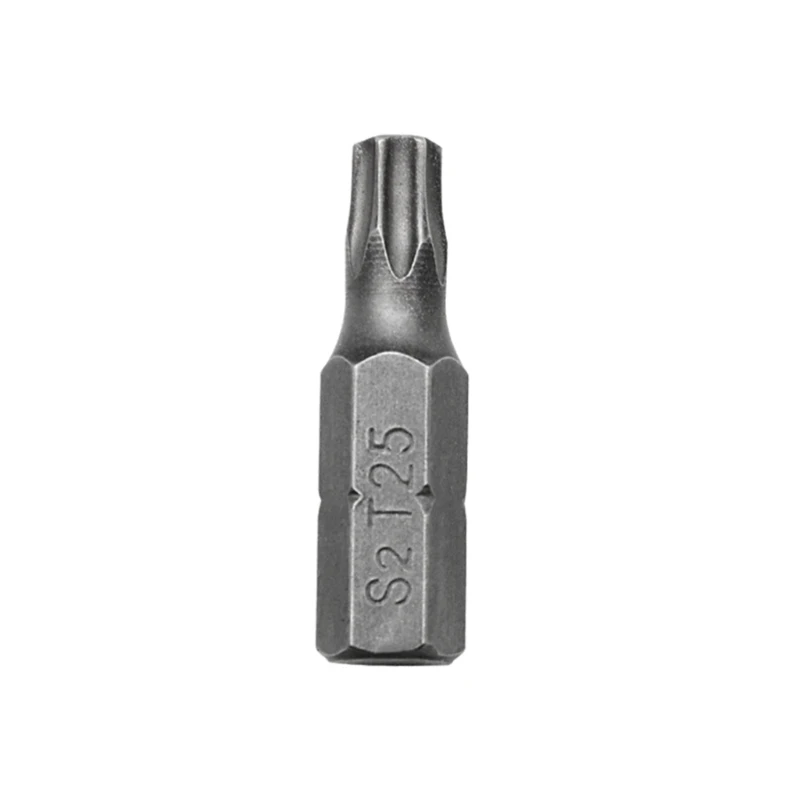 

25 мм отвертка с хвостовиком Torx, сверло для электрика, электроинструмент, отвертка высокой твердости, замена T25