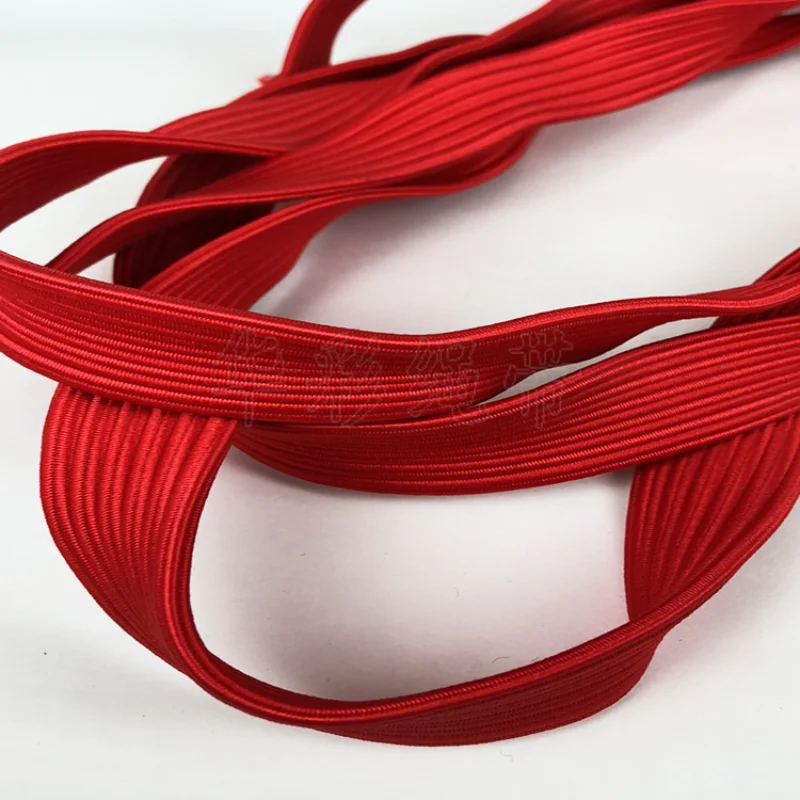 

Manufacturers supply 3CM wide Red, purple, blue, black double hollow core riding elastic band, health chair elastic band
