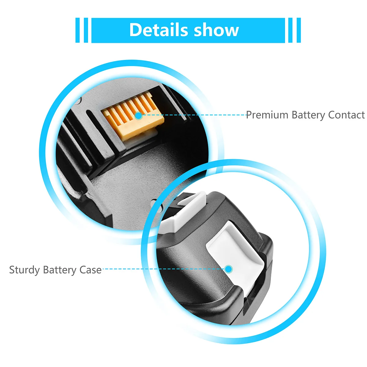 2022 Upgraded 9A/3A/6A for Makita 18V Battery BL1830B BL1850B BL1850 BL1840 BL1860 BL1815  Replacement Lithium Battery
