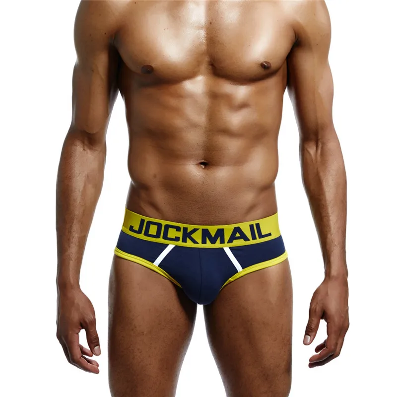 best mens underwear JOCKMAIL Brand Men Underwear Boxer shorts Backless Buttocks Cotton Sexy open back Gay Men Underwear JockStrap cuecas Gay panties mens boxers with pouch