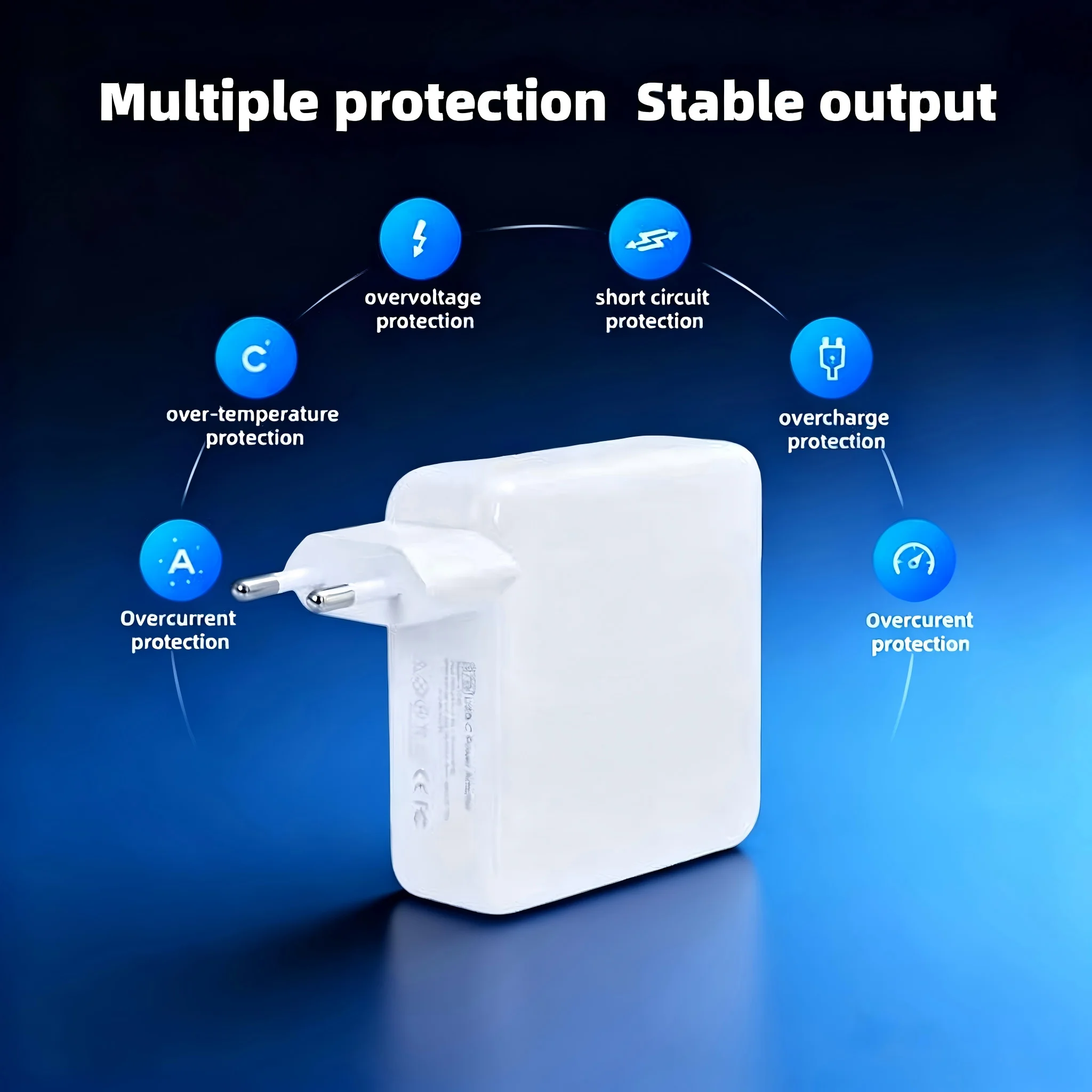 맥북 충전기 A2166 A1718 A1719 A1990 (2018-2021) USB-C 87W KYTD 맥북 에어 13, 맥북 프로 16, 맥북 프로 15, 맥북 프로용