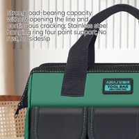 13 Inch Tool Bag Electrician Multifunctional Strong Durable Oxford Thickened Woodworking Storage Portable Handheld Bag 1