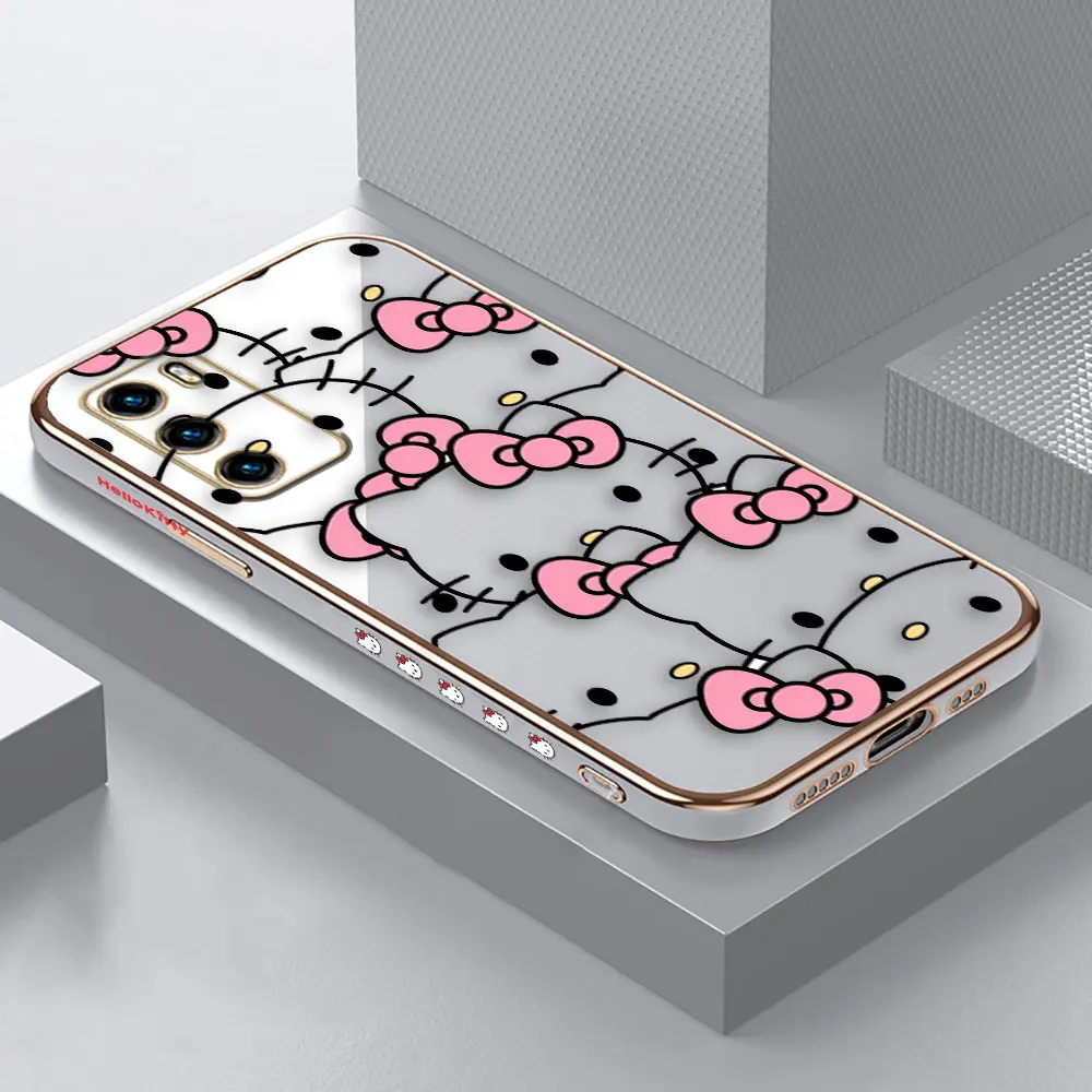 thumbnail image 1 of Pink Art Hello Kitty Cat Cover Smooth E-TPU Phone Case Huawei MATE 20 20X 30 40 P20 P30 P40 LITE MAGIC 5 PRO Y9 PRIME Case Funda, 1 of 5