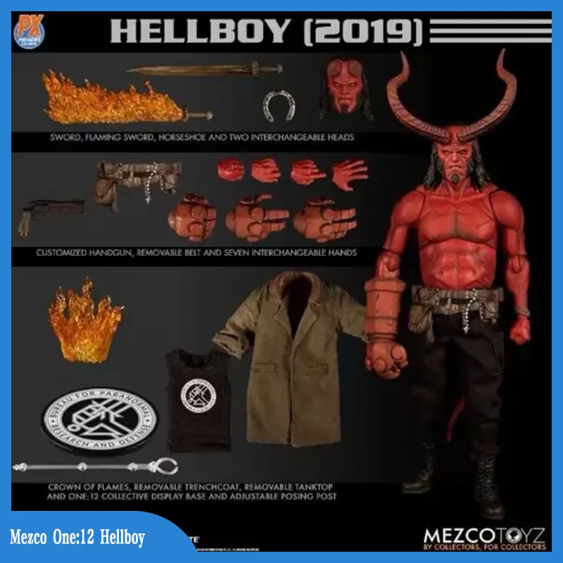 

Фигурка аниме «One:12 Hellboy», фигурка героя из коллекции
