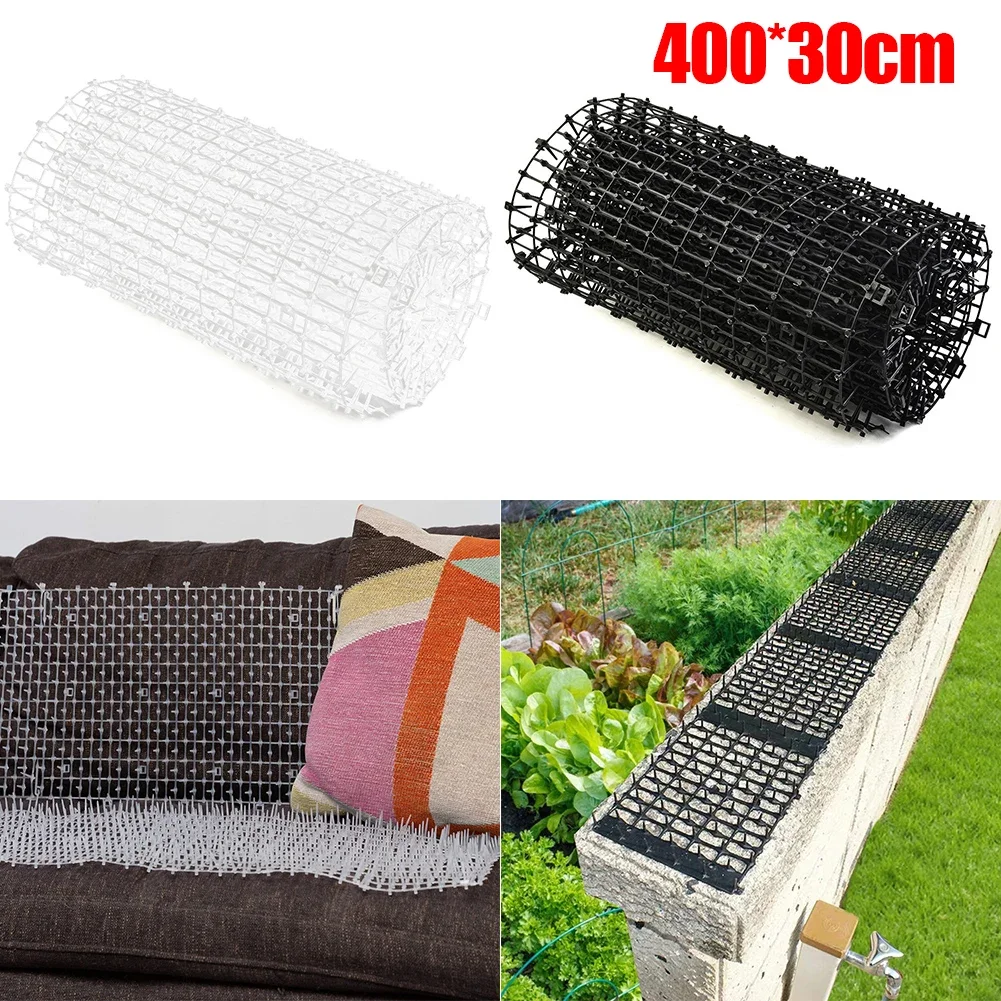 New Mat Pricking 400x30cm Wrap Around Animal Scarer Anti-Cat Cat Scat Dogs Garden Isolation Outdoor/Indoor Pest Deterrent