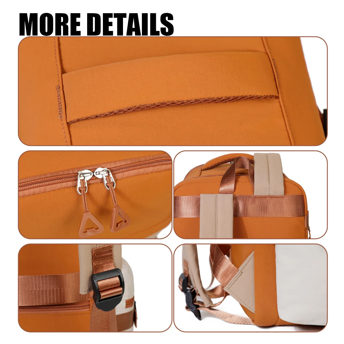 New Travel Backpack, Women's Backpack, Short-Distance Business Trip, Lightweight Travel Bag, Luggage Bag, College Student Computer Bag, Boarding and Commuting