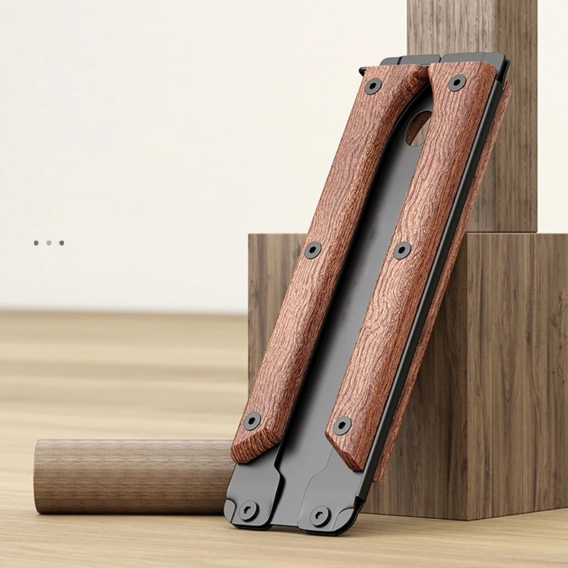 Compact Japanese Pull Folding Hand for Woodworking Tool Double Edges Steel Constructions Flexible Cut Teeth