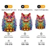 Persian Cat - Wooden Puzzles for Advanced Players - Creative Various Special Shapes, Creative Gifts puzzle en bois 5