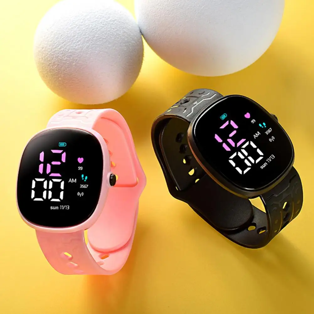 

Electronic Watch Creative Fashion Student Night Light LED Large Digital Screen Boys Girls Luminous LED Sports Digital Watch