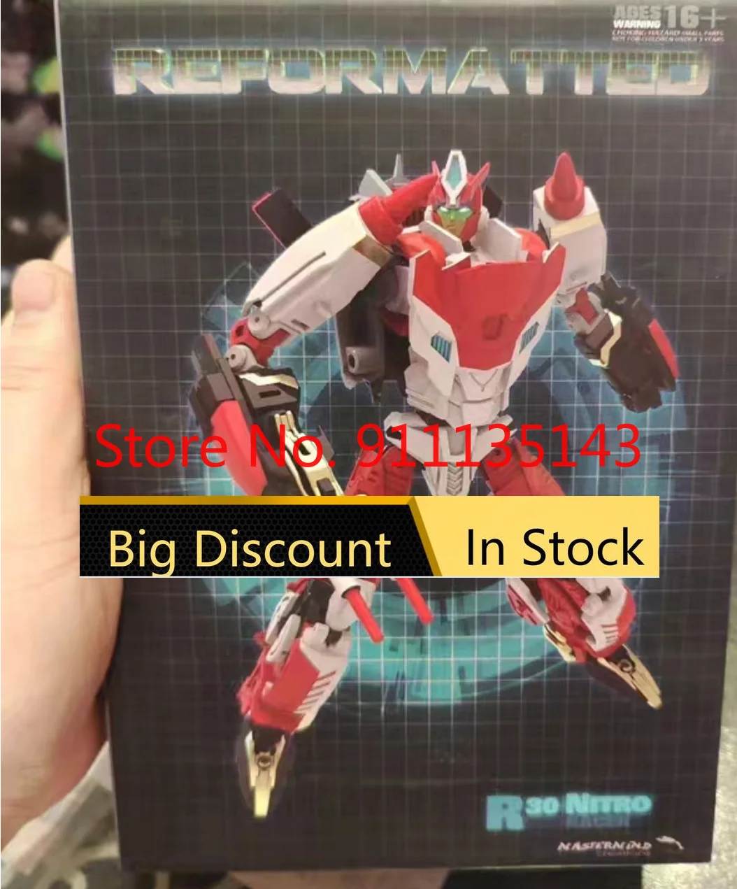 

Mastermind Creations MMC R-30 Nitro Racer R30 в наличии