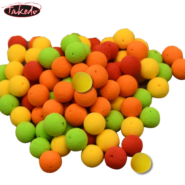 TAKEDO 8-17MM Floating EVA Boilies Artificial Baits Carp Lure Pop Ups  Hookbait European Carp Fishing Ball Bait All For Fishing - AliExpress