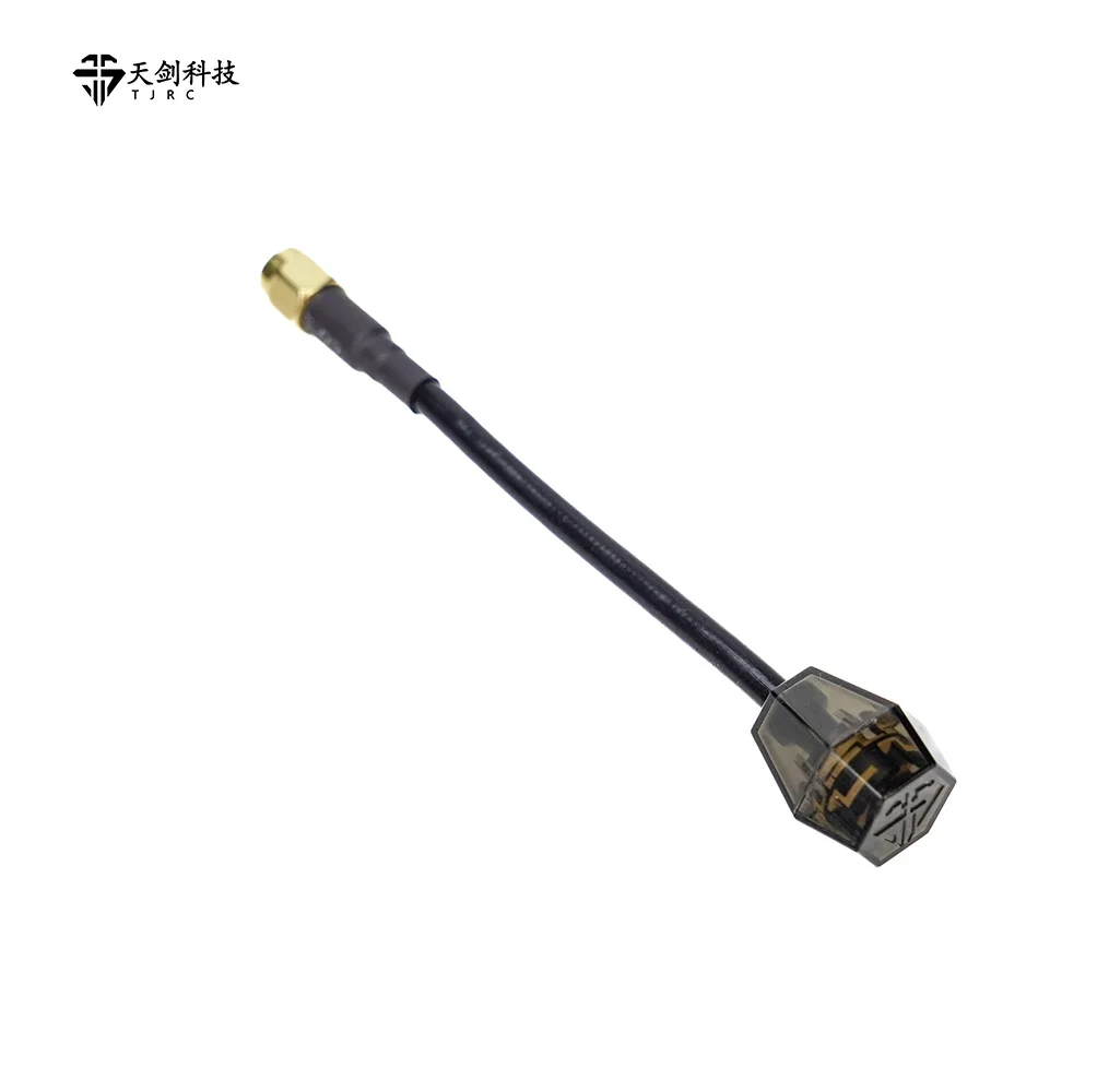 TJRC 5.8GHz LHCP FPV Antenna, 100mm or 180mm SMA Connector with UFL Adapter, Sup