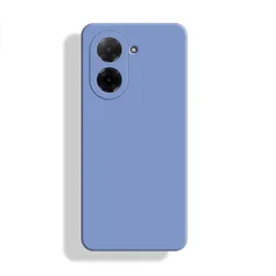 Liquid Silicone Rubber Shockproof Bumper Case - Original Design for Redmi A5 4G Europe (Grey)