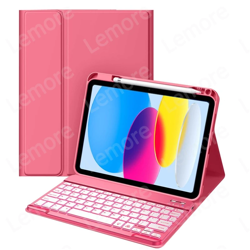 Premium Backlit Keyboard Case with Adjustable Stand