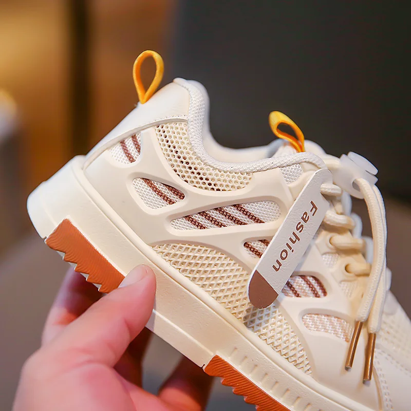 Jungen Sneakers Mädchen Atmungsaktive Sportschuhe für Kinder Herbst Rutschfeste Casual Student Outdoor Schuhe Korbschuhe_voghion.com