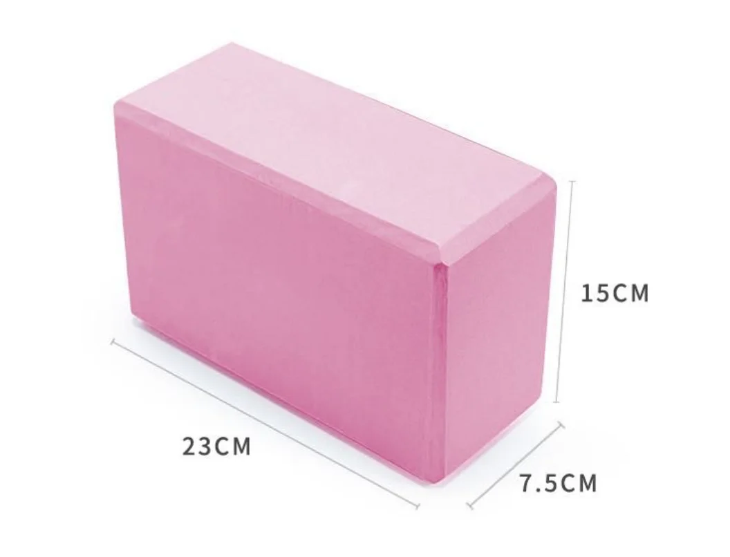 High-Density Foam Yoga Block for Stretching and Exercise