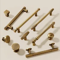 Poignées et boutons de tiroir en bronze pour armoires de cuisine, accessoires de cuisine, poignées de meubles anciens, poignées et boutons de rangement pour armoires 1