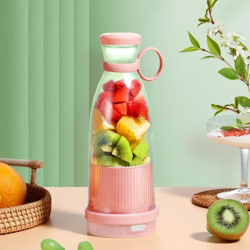 Kitchen electric orange juice extractor portable blender with bottle wireless fresh juice extractor blender fruit juicer juice blender juice maker blender