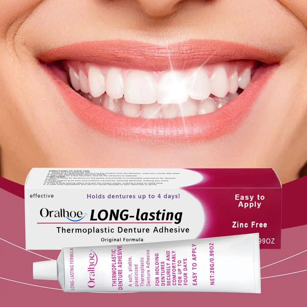 Thermoplastic Denture Adhesive for Oral Health Care