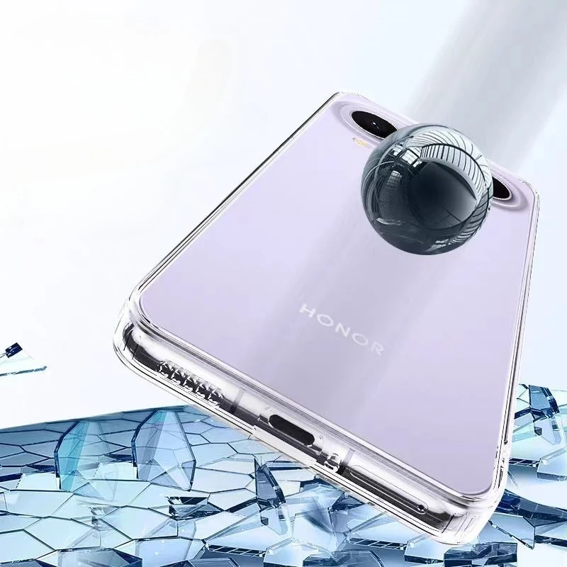 Transparent Slim Soft TPU Phone Case with Camera Protection - For Honor Magic 8 Pro Air